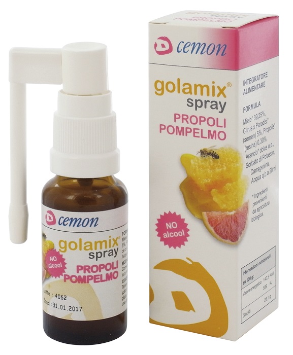 GOLAMIX SPRAY - PROPOLI POMPELMO 20 ML - Farmacia De Pasquale