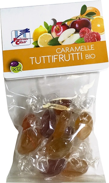CARAMELLE TUTTIFRUTTI BIO 60 G - Farmacia De Pasquale