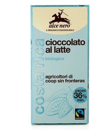 TAVOLETTA CIOCCOLATO AL LATTE BIO FAIRTRADE 100 G - Farmacia De Pasquale