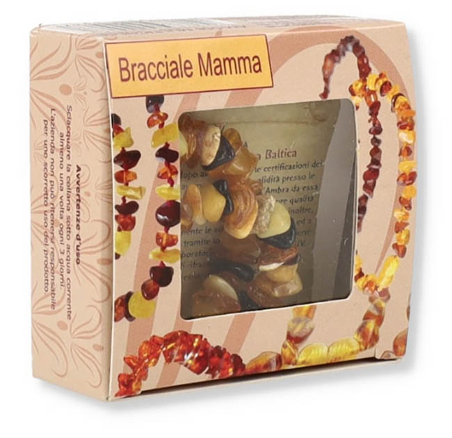 ALMABABY AMBRA BRACCIALETTO MULTICOLOR - Farmacia De Pasquale