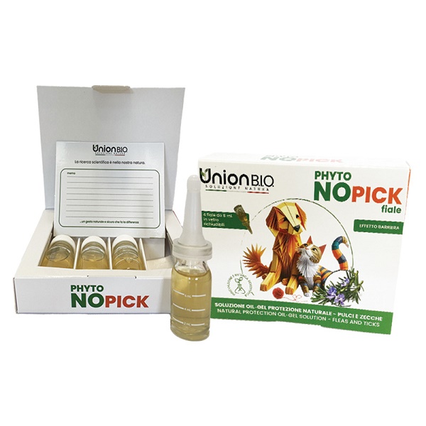 PHYTONOPICK PULCI E ZECCHE 4 FIALE DA 8 ML - Farmacia De Pasquale
