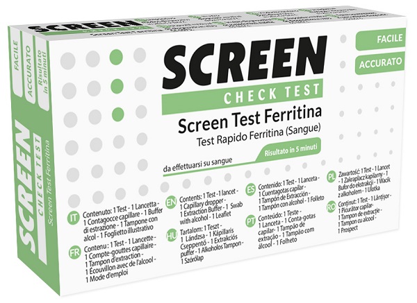 SCREEN TEST RAPIDO FERRITINA - Farmacia De Pasquale