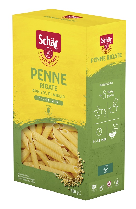 SCHAR PENNE RIGATE 500 G - Farmacia De Pasquale
