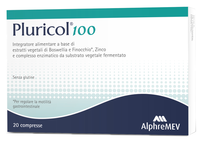 PLURICOL 100 20 COMPRESSE - Farmacia De Pasquale