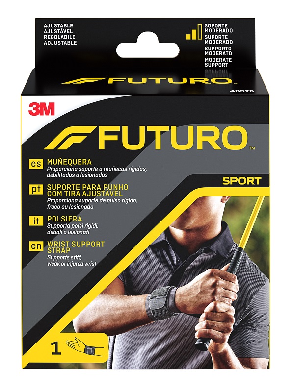 POLSINO ELASTICO UNIVERSALE FUTURO SPORT NERO - Farmacia De Pasquale