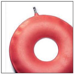 CIAMBELLA PER INVALIDI GONFIABILE IN GOMMA TEAM DELUXE IN SACCHETTO DIAMETRO 40 CM 1 PEZZO - Farmacia De Pasquale