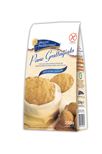 PIACERI MEDITERRANEI PANE GRATTUGIATO SENZA GLUTINE 250 G - Farmacia De Pasquale