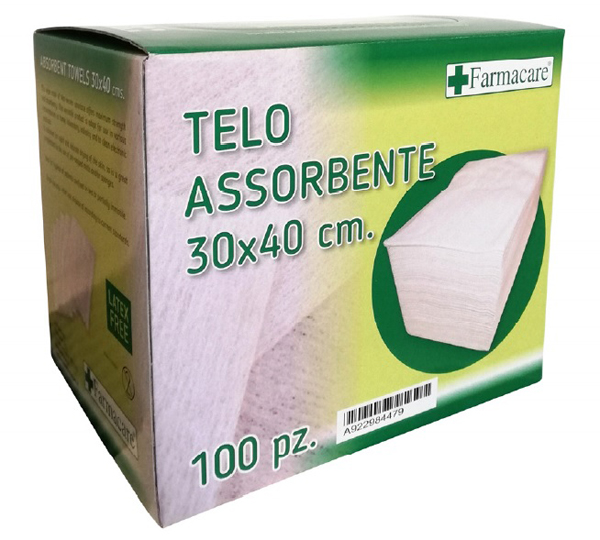 TELO ASSORBENTE 30X40CM 100 PEZZI - Farmacia De Pasquale