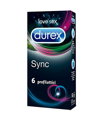 PROFILATTICO DUREX SYNC 6 PEZZI - Farmacia De Pasquale