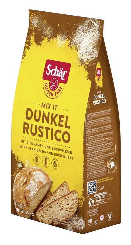 SCHAR MIX IT DUNKEL RUSTICO SENZA GLUTINE SENZA LATTOSIO 1 KG - Farmacia De Pasquale