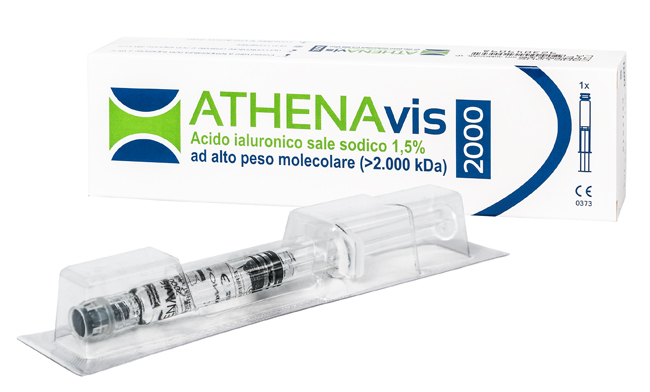 SIRINGA INTRA-ARTICOLARE ATHENAVIS 2000 ACIDO IALURONICO 1,5% 30MG 2 ML - Farmacia De Pasquale