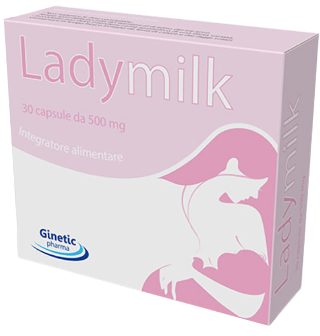 LADYMILK 30 CAPSULE DA 500 MG - Farmacia De Pasquale