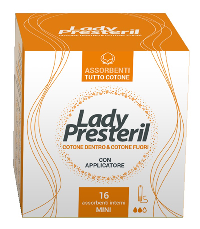 LADY PRESTERIL ASSORBENTI INTERNI MINI 16 PEZZI - Farmacia De Pasquale