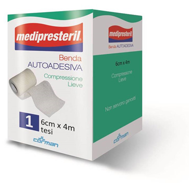 BENDA ADESIVA MEDIPRESTERIL 6X400CM - Farmacia De Pasquale