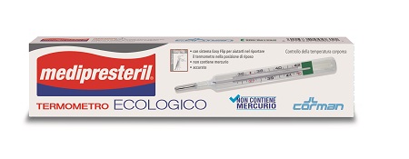 MEDIPRESTERIL TERMOMETRO ECOLOGICO SENZA MERCURIO - Farmacia De Pasquale