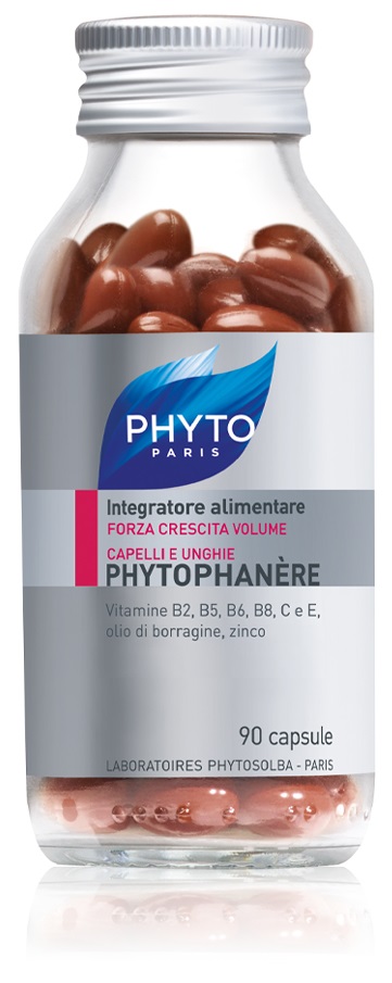 PHYTO PARIS PHYTOPHANERE INTEGRATORE ALIMENTARE CAPELLI/UNGHIE 90 CAPSULE NUOVA FORMULA ALLO ZINCO - Farmacia De Pasquale