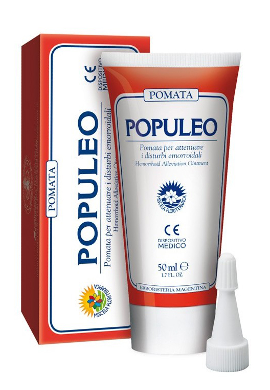 POPULEO POMATA EMORROIDI 50 ML - Farmacia De Pasquale