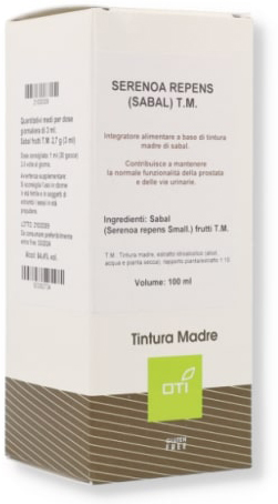 SERENOA REPENS TINTURA MADRE GOCCE 100ML - Farmacia De Pasquale