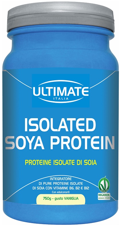 ULTIMATE ISOLATED SOYA PROTEIN VANIGLIA 750 G - Farmacia De Pasquale