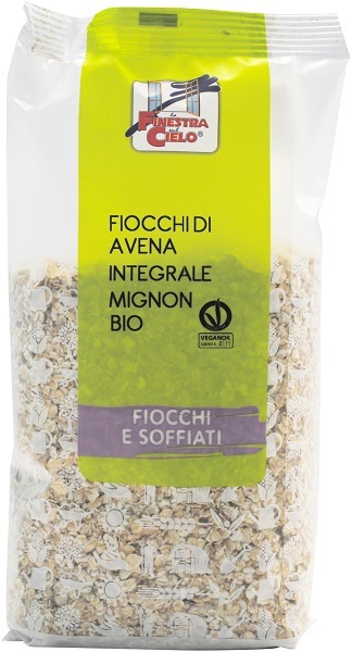 FIOCCHI DI AVENA INTEGRALE MIGNON BIO 500 G - Farmacia De Pasquale