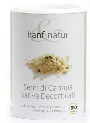 HANF NATUR CANAPA SATIVA SEMI DECORTICATI BIO 150 G - Farmacia De Pasquale