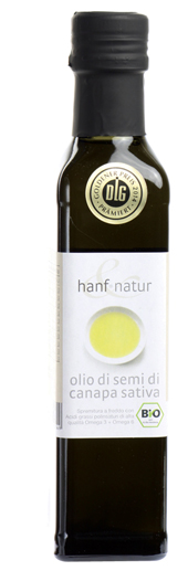HANF&NATUR CANAPA OLIO DI SEMI BIO 250 ML - Farmacia De Pasquale