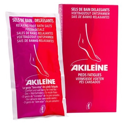 AKILEINE PEDILUVIO SALI RILASSANTI 300 G - Farmacia De Pasquale