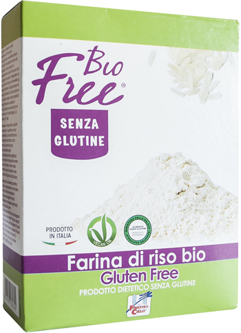 FSC BIO FREE FARINA DI RISO BIOLOGICA VEGAN 400 G - Farmacia De Pasquale