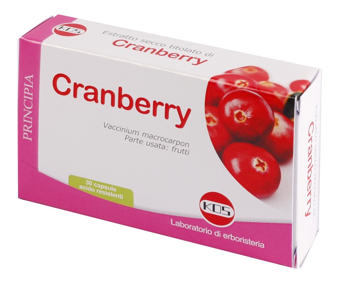CRANBERRY ESTRATTO SECCO 30 CAPSULE - Farmacia De Pasquale