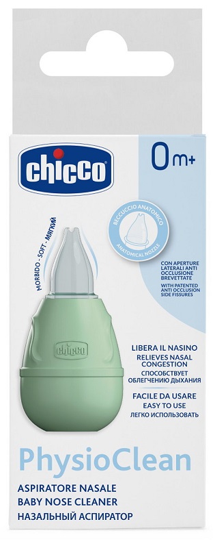 ASPIRATORE NASALE PHYSIOCLEAN CHICCO - Farmacia De Pasquale