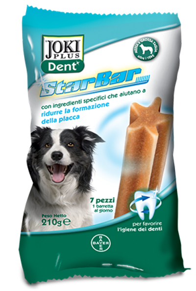 JOKI DENT CLASSIC SACCHETTO 210 G PER CANI DI TAGLIA MEDIA DA 12 A 25 KG - Farmacia De Pasquale