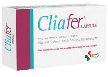 CLIAFER 40 CAPSULE - Farmacia De Pasquale