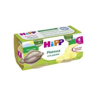 HIPP OMOGENEIZZATO PLATESSA CON PATATE 2X80 G - Farmacia De Pasquale