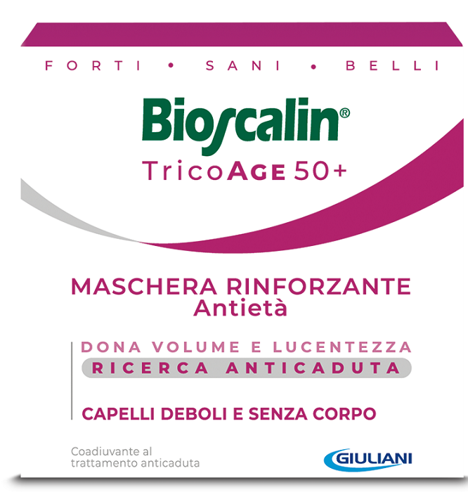 BIOSCALIN TRICOAGE MASCHERA RINFORZANTE ANTIETA' 200 ML - Farmacia De Pasquale
