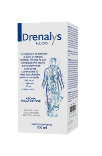 DRENALYS 500 ML AROMA PESCA LIMONE - Farmacia De Pasquale