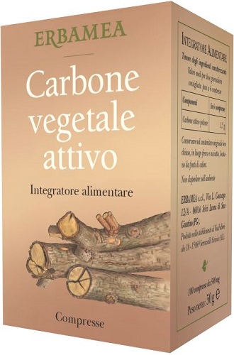 CARBONE VEGETALE ATTIVO 100 CAPSULE - Farmacia De Pasquale