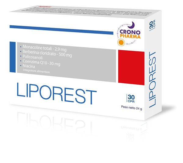 LIPOREST 30 COMPRESSE - Farmacia De Pasquale