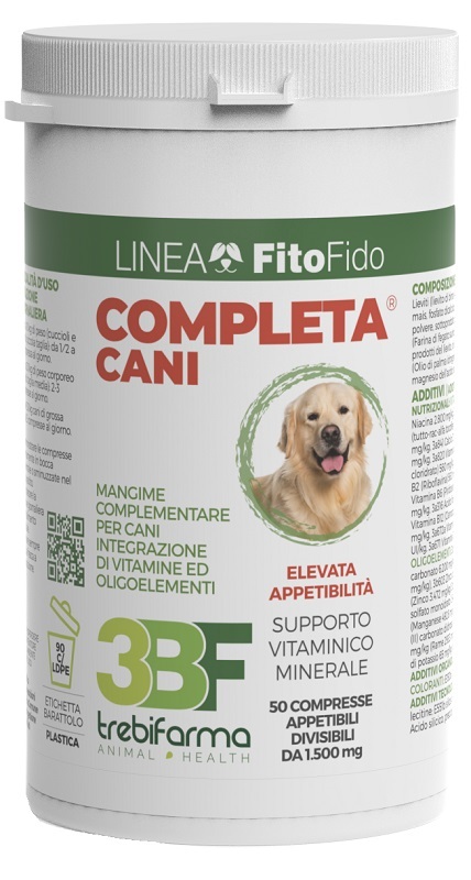 COMPLETA CANI 50 COMPRESSE BARATTOLO 75 G - Farmacia De Pasquale