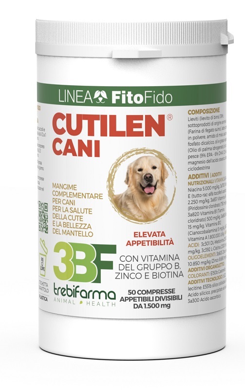 CUTILEN CANI 50 COMPRESSE BARATTOLO 75 G - Farmacia De Pasquale
