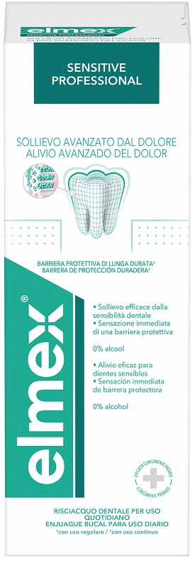 ELMEX SENTITIVE PROFESSIONAL COLLUTORIO 400 ML - Farmacia De Pasquale