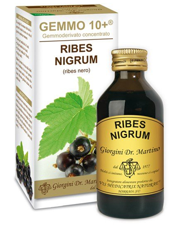 GEMMO 10+ RIBES NERO 100 ML LIQUIDO ANALCOLICO - Farmacia De Pasquale