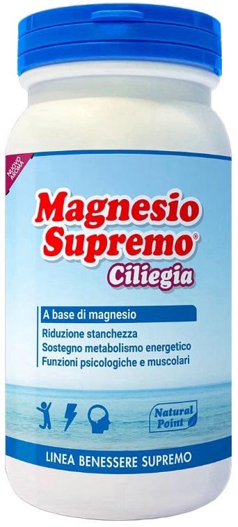 MAGNESIO SUPREMO CILIEGIA POLVERE 150 G - Farmacia De Pasquale