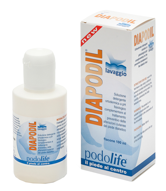 DIAPODIL LAVAGGIO SOLUZIONE DETERGENTE ORTODERMICO 100 ML - Farmacia De Pasquale
