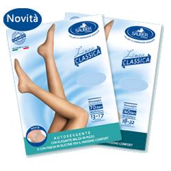 SAUBER CALZA AUTOREGGENTE 70 DENARI MAGLIA MICRORETE NEUTRO BEIGE 3 LINEA CLASSICA - Farmacia De Pasquale