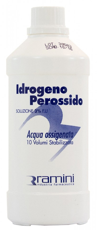 PEROSSIDO D'IDROGENO FU SOLUZIONE 3% 10 VOLUMI 200 ML - Farmacia De Pasquale
