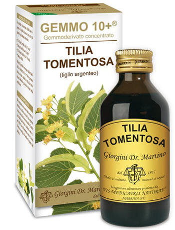 GEMMO 10+ TIGLIO ARGENTEO LIQUIDO ANALCOLICO 100 ML - Farmacia De Pasquale