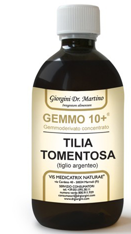 GEMMO 10+ TIGLIO ARGENTEO LIQUIDO ANALCOLICO 500 ML - Farmacia De Pasquale