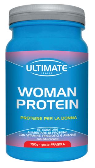 WOMAN PROTEIN FRAGOLA 750 G - Farmacia De Pasquale