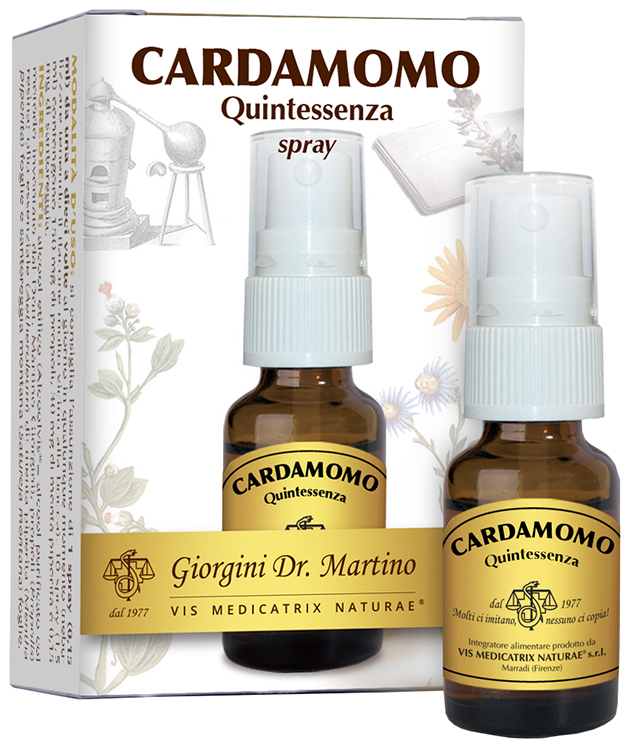 CARDAMOMO QUINTESSENZA SPRAY 15 ML - Farmacia De Pasquale