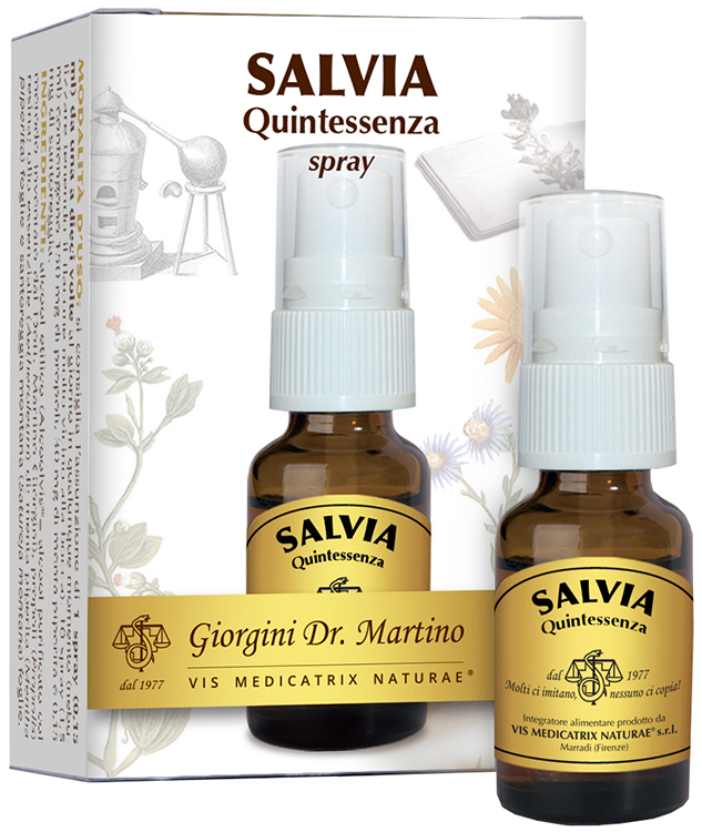 SALVIA QUINTESSENZA SPRAY 15 ML - Farmacia De Pasquale